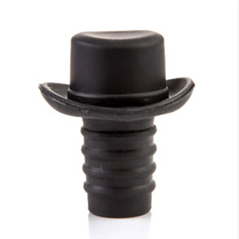 1pcs Food Grade Silicone Wine Bottle Stopper Beer Beverage Caps Vacuum Sealers Leak Free Bar Accessories Home Bar Kitchen Tools - Цвет: Stopper Plug