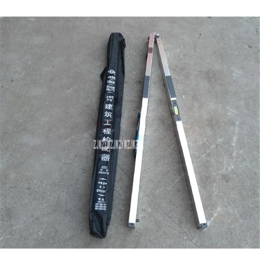 

New Arrival JZC-D Construction Engineering Detector Horizontal Vertical Ruler Engineering Inspection Ruler 2 meters + Oxford bag