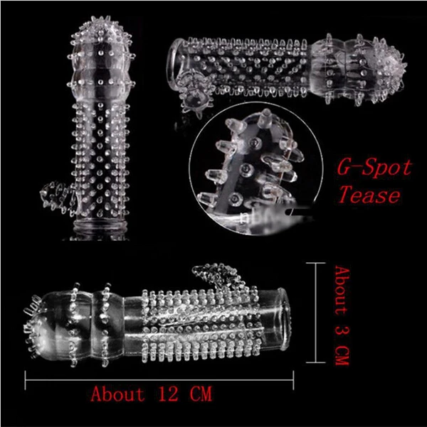 Хит продаж прозрачный фаллоимитатор A + B с большими головками для взрослых