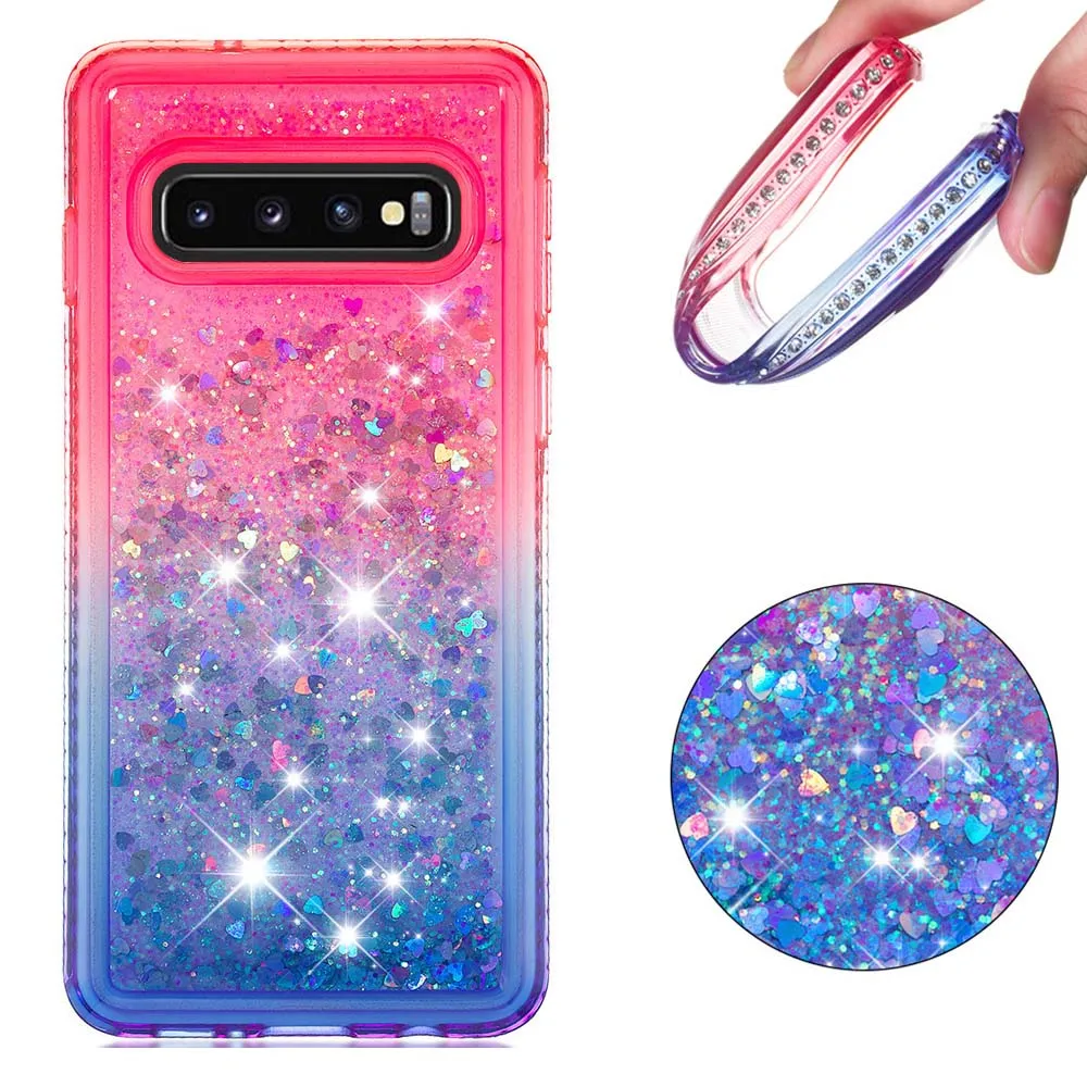Чехол с зыбучим песком для Samsung Galaxy S10 Plus E S10E S10Plus S 10 10E SM-G973F SM-G970F/DS ювелирный чехол
