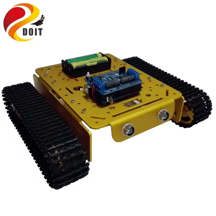 Wi-Fi RC бак металла T200 на Android/IOs телефон от ESPDuino Development Kit с 2 пути двигатель и 16-способ