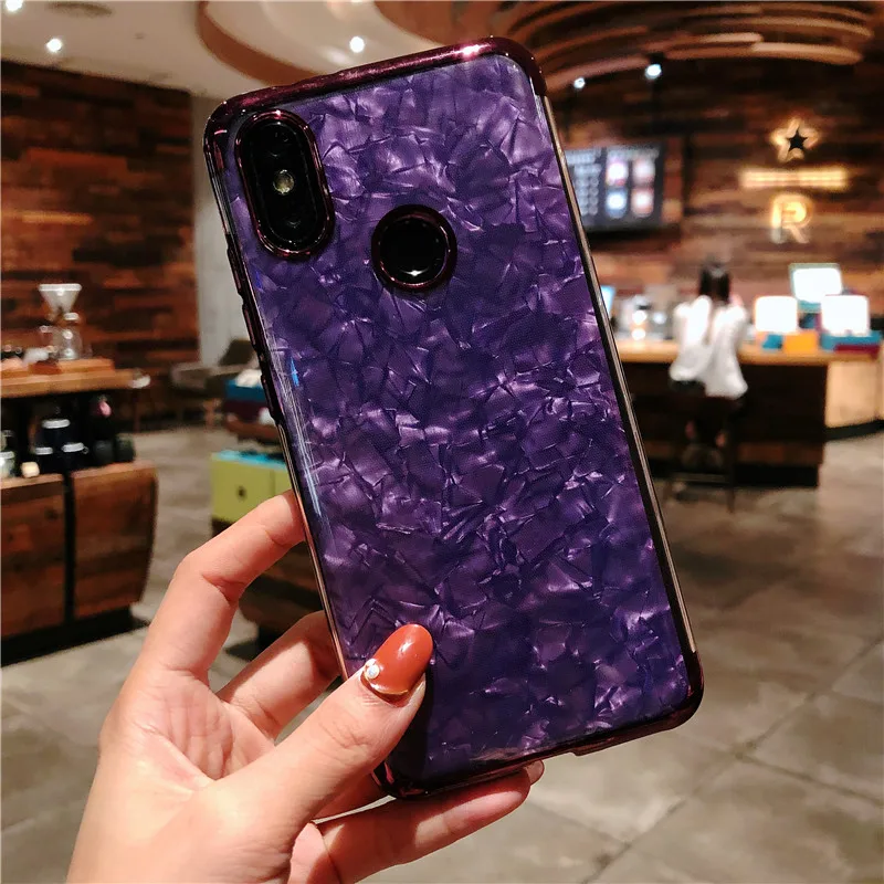 For XiaoMi RedMi 6 Pro 6A 5A S2 5 Plus Glitter Marble Case Note 7 4X 4 Mi 9 8 SE Lite A2 A1 Silicone TPU Cover Phone Cases |