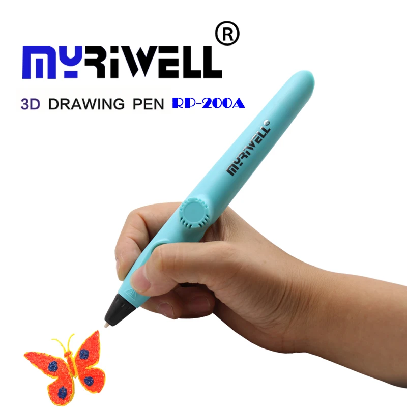 Ручка Myriwell для 3d рисования низкотемпературная ручка печати с - Цена: 3 439,21 руб.