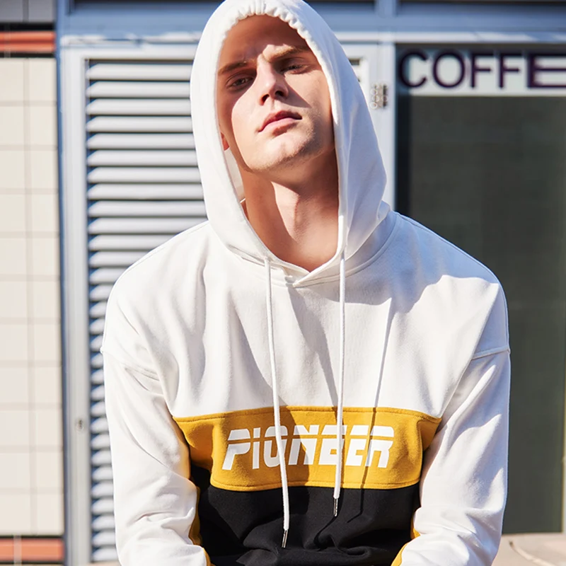 Pioneer camp 2019 весенние толстовки мужские брендовые одежда Модные свитшоты в стиле