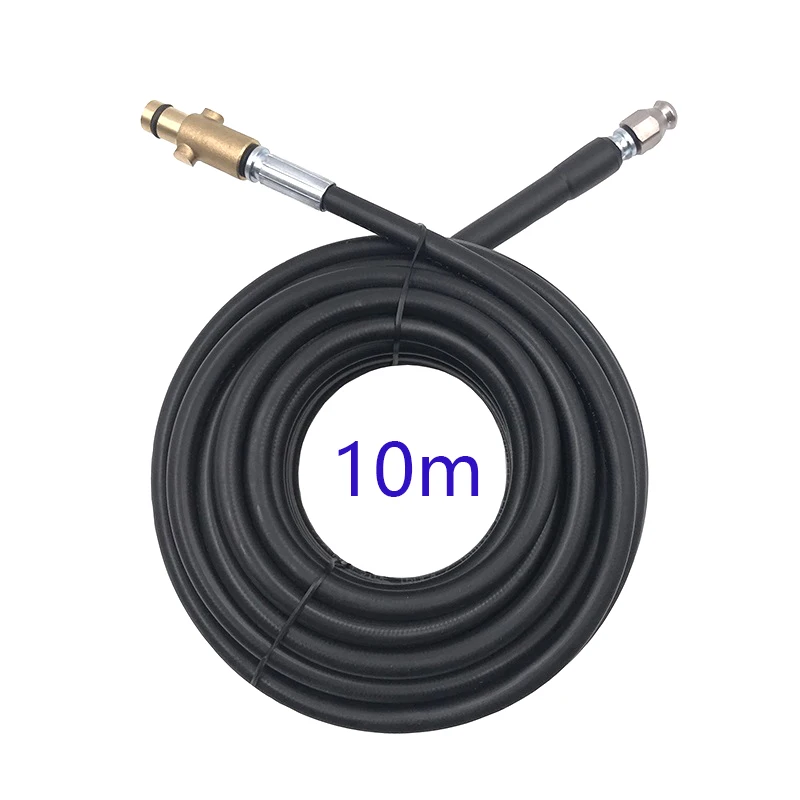 Коричневый 6 м 10 м 15 м 20 м x 2320psi/160 бар канализационный сливной шланг для очистки воды для Nilfisk, Gerni, Stihle мойка высокого давления - Цвет: Коричневый