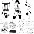 OMMGO Горячая сексуальная Сексуальная временная татуировка наклейка водостойкие планеты звезды тату боди-арт для мужчин женщин мужчин искусственная бумажная наклейка