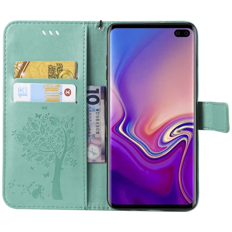 XSDTS Luxury Leather Wallet Case For Samsung Galaxy S10 Lite Plus SM G970F G973F G975F Flip Phone Cover Coque Capa | Мобильные