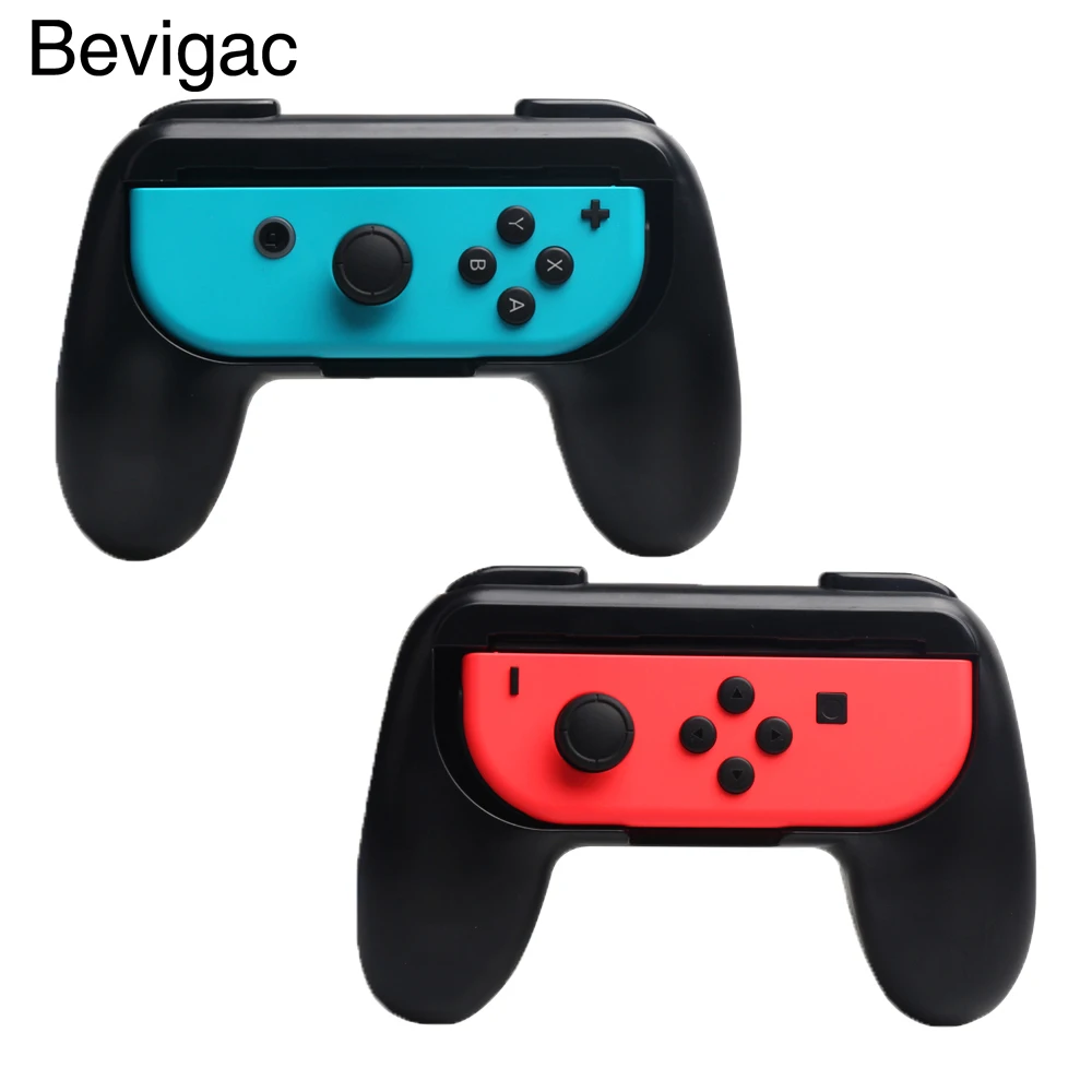 

Bevigac 2pcs ABS Gamepad Grip Handle Stand Holder for Nintendo Nintend Switch Left Right Joy-Con Joycon NS NX Game Controller