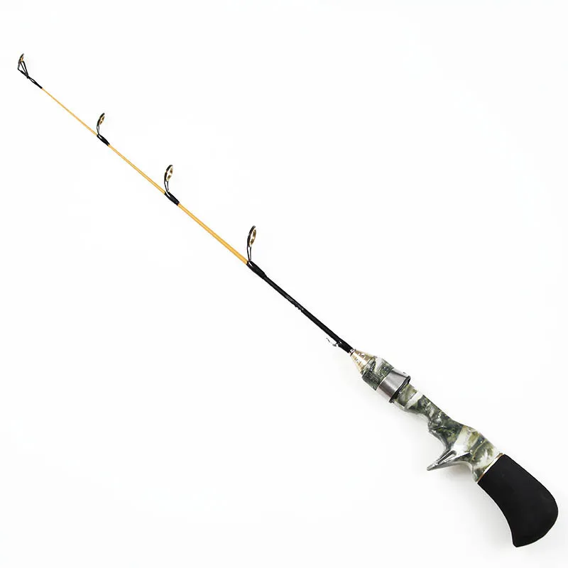 1 шт./упак. мини ледоруб литья Ручка дешевые портативные креветки Удочка зимнее