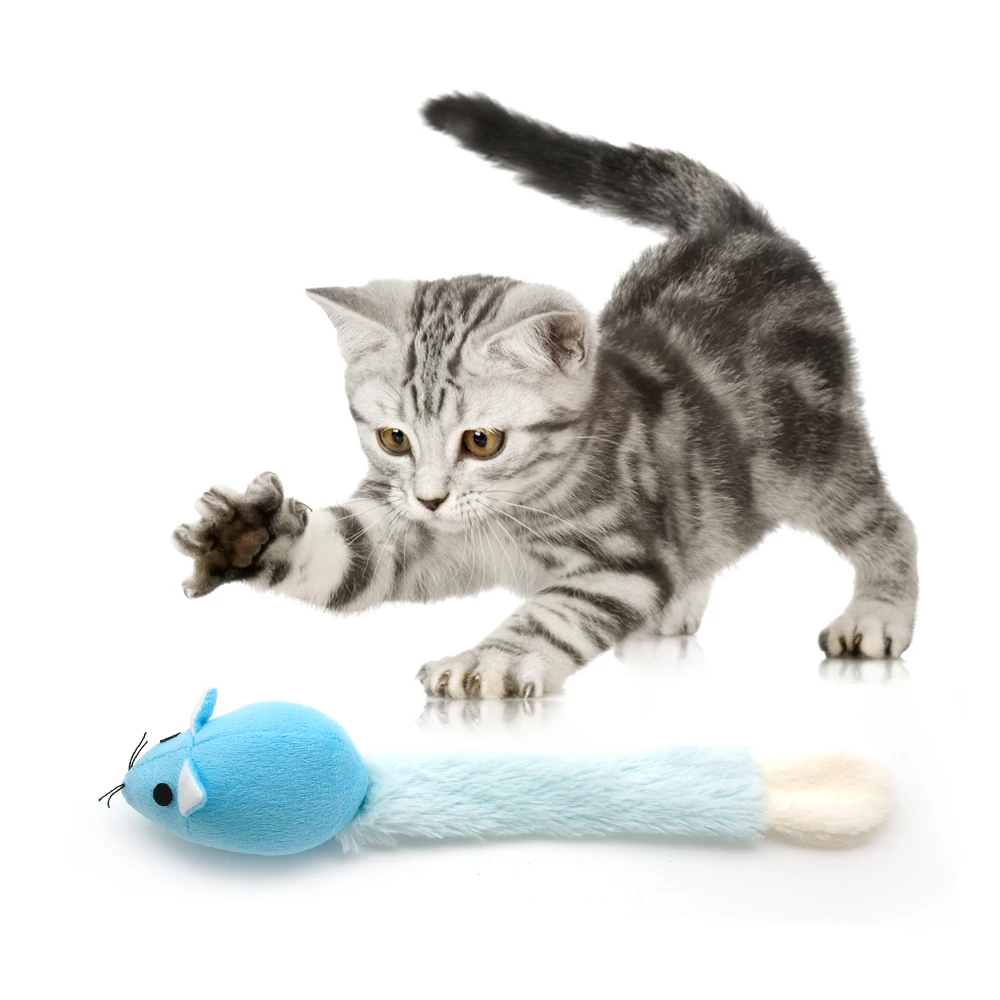 Забавная игрушка для кошек, мышь, Интерактивная Дразнилка для кошек, игрушки, длинный хвост, царапины, Обучающие игрушки, кошачья мята для кошек, котенок, мыши крысы, продукт
