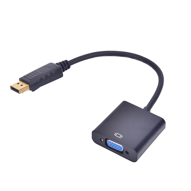 Адаптер Displayport DP Male VGA Female черный|Кабели VGA| |