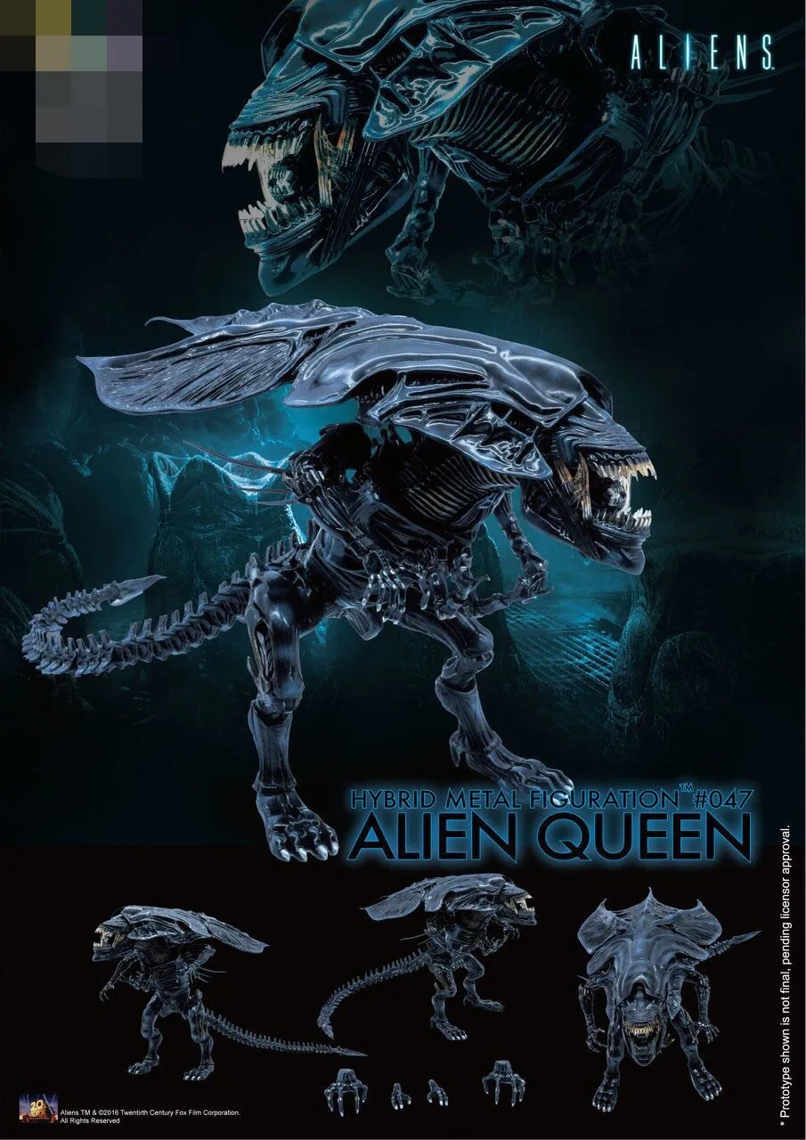 18 см ALIEN HYBRID METAL figuation #047 QUEEN ПВХ фигурка кукла Коллекционная модель игрушки |