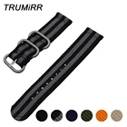 18 мм 20 мм нейлоновый ремешок для часов Zulu ремешок для DW (Daniel Wellington) Мужские и женские мужские часы тканевый ремень браслет черный синий коричневый серый