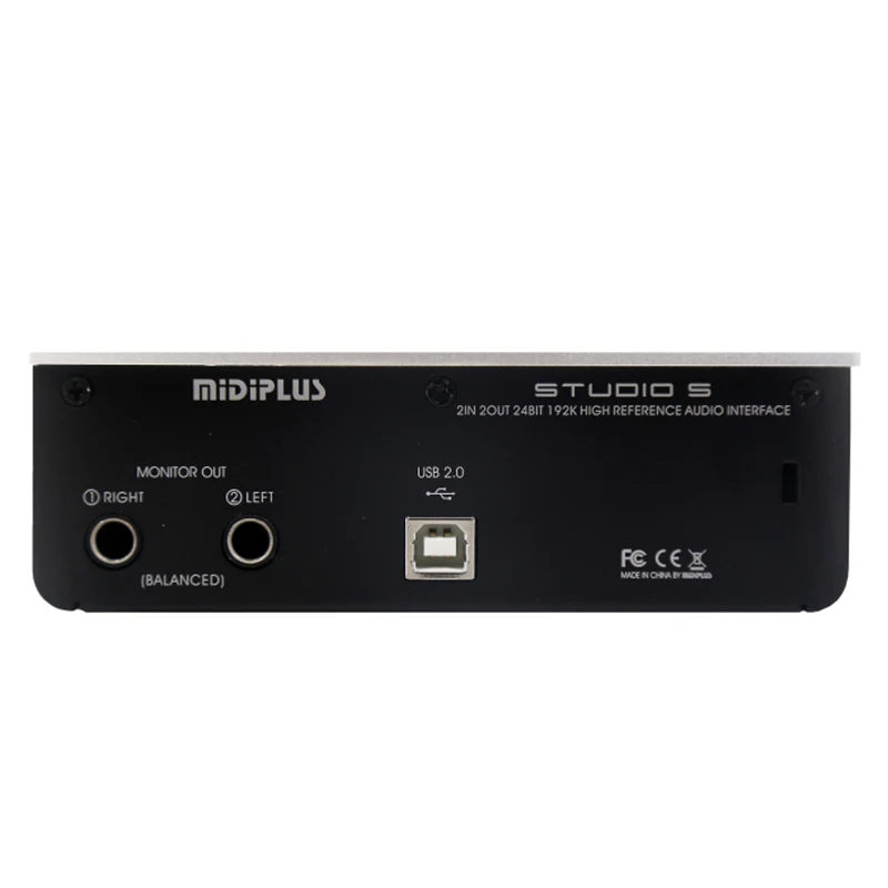 MIDIPLUS STUDIO M/S/2/4 звуковая карта USB аудио Интерфейс