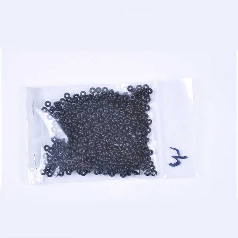 500pcs/pack Leo Top Quality O-shaped Ring 27001 Rod Clip Tippet Connector RubberRubber Rings Fishing Accessories Pesca Swivel | Спорт и