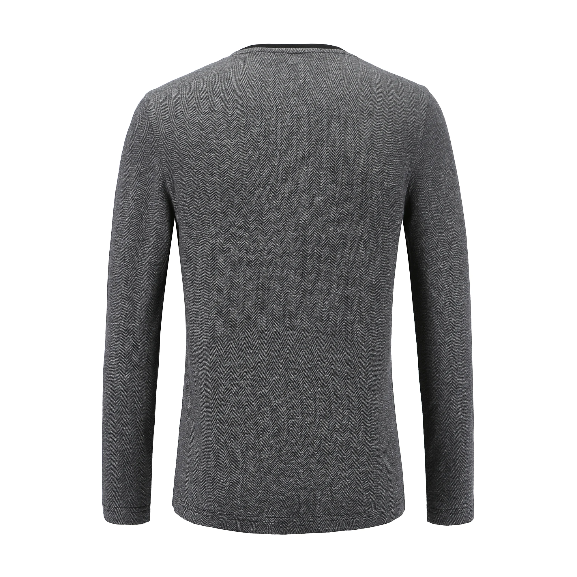 Men's t-shirt long-sleeved new slim men's shirt JQ18S007 | Мужская одежда