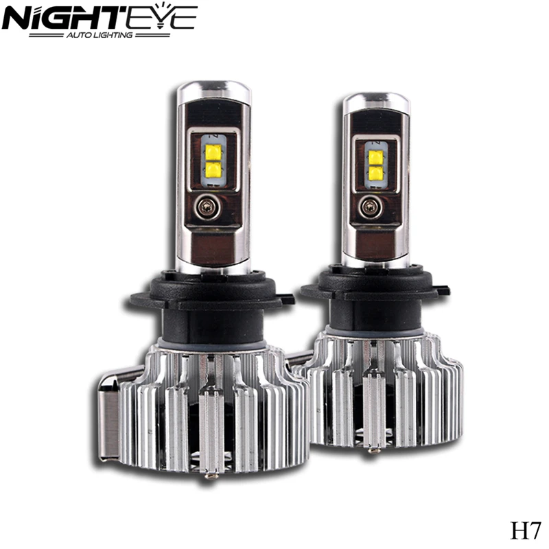 Nighteye H7 70 Вт 9000LM H4 HB2 9003 H1 с Cree светодиодный фар комплект Противотуманные огни