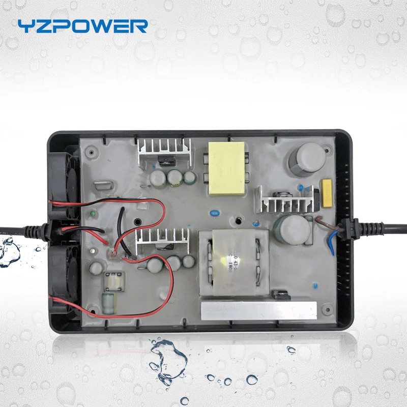 Водонепроницаемое зарядное устройство YZPOWER для литий-ионных аккумуляторов 44 4 в DC