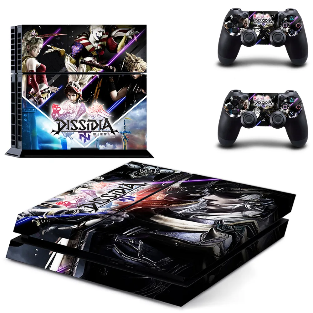Dissidia Final Fantasy NT PS4 кожи Стикеры наклейка для Sony Игровые приставки 4 консоли и 2