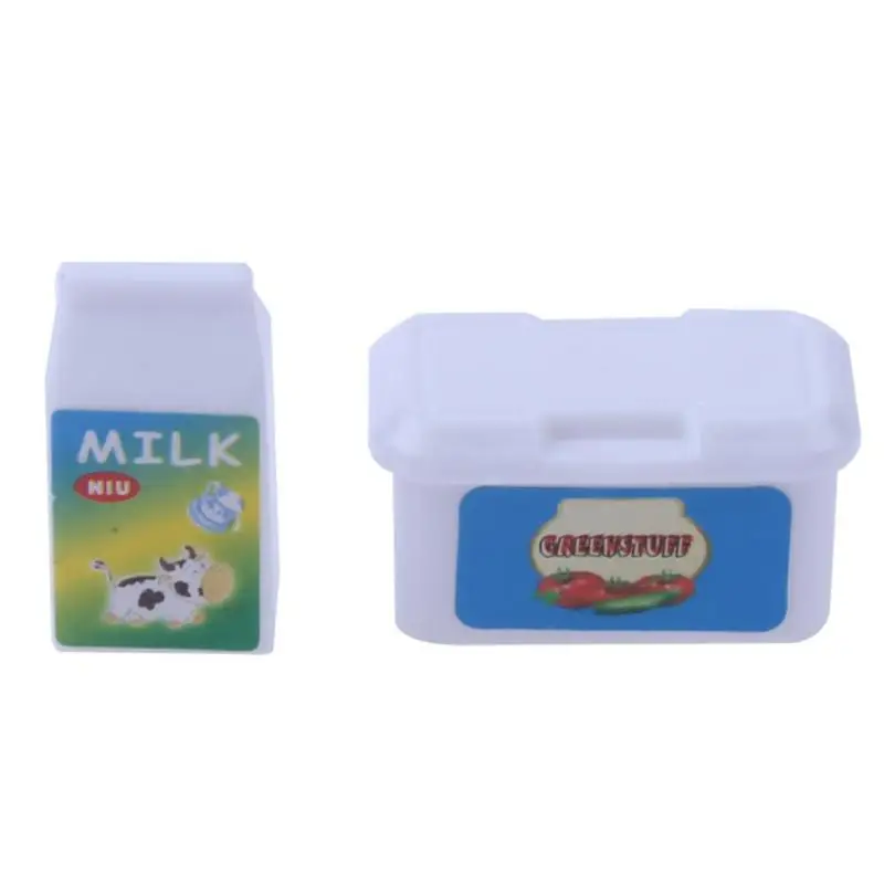 Кукольный домик для девочек 12 шт. имитация еды сока молочного напитка аксессуары