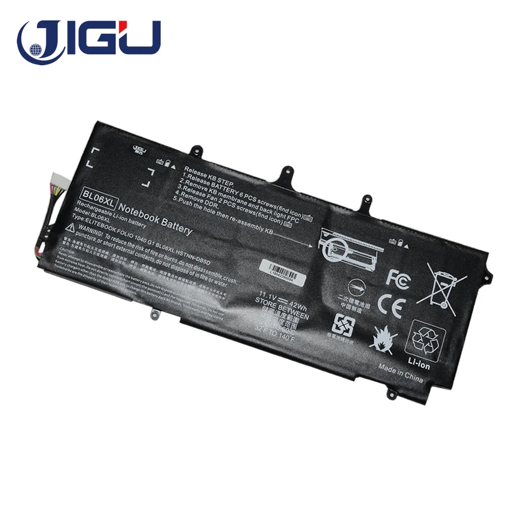 Аккумулятор JIGU для ноутбука с 3 ячейками 722236 171 BL06042XL BL06XL HSTNN DB5D IB5D W02C HP EliteBook Folio 1040 G0