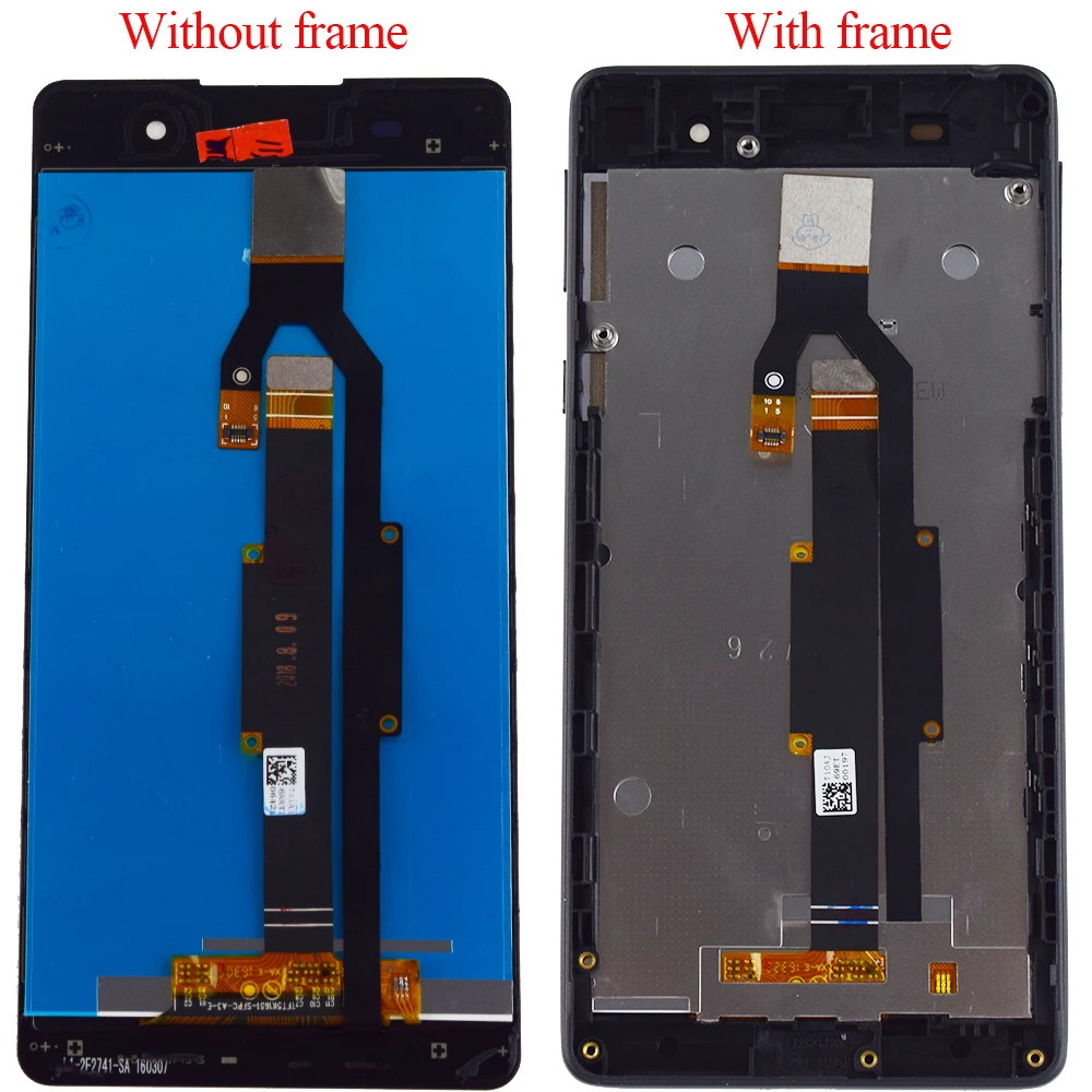 

Для sony Xperia E5 lcd дисплей кодирующий преобразователь сенсорного экрана в сборе рамка для sony Xperia E5 lcd Touch F3311 F3313 экран дисплея