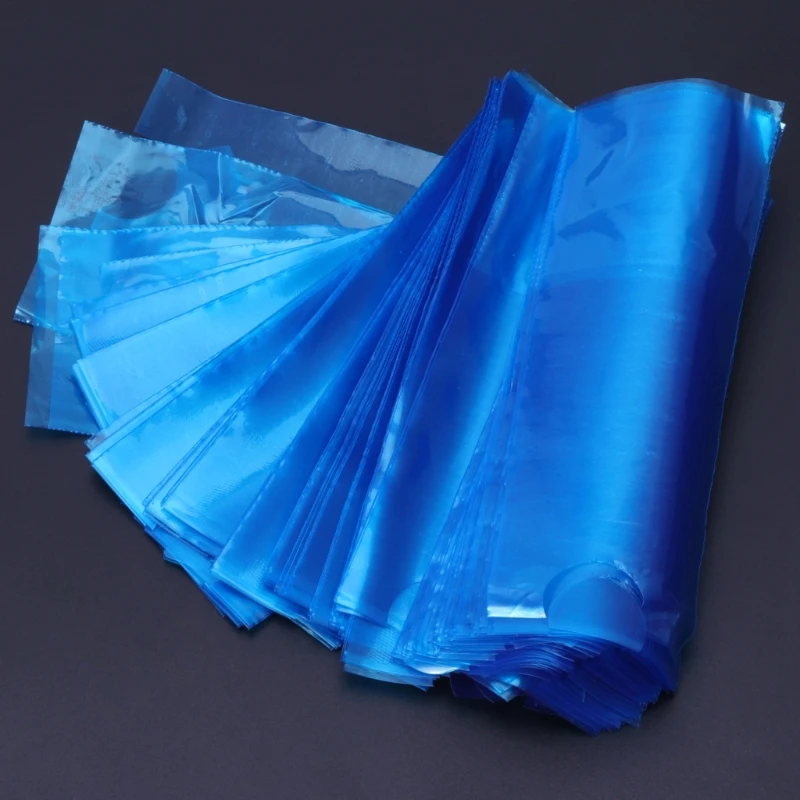 200 шт татуировки Клип шнур рукава одноразовые пластиковые гигиенические машины