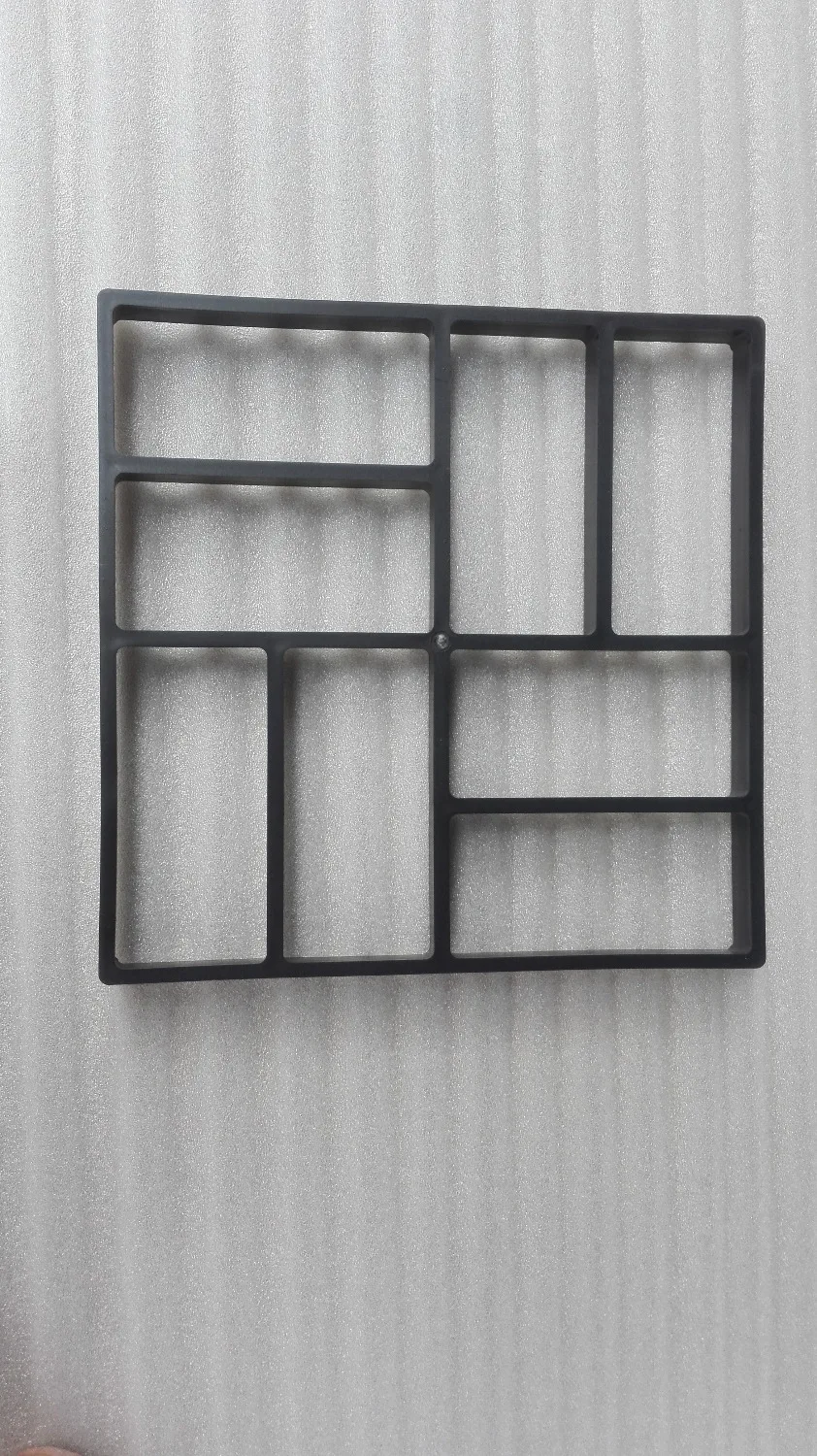 Форма для тротуара Пластиковая форма укладки бетона садовой дорожки