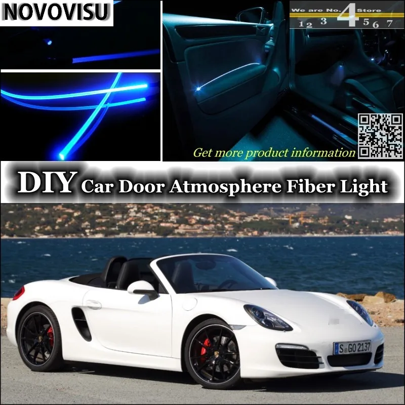 Нововису для Porsche Boxster 986 987 981 комнатный светильник атмосферный волоконно