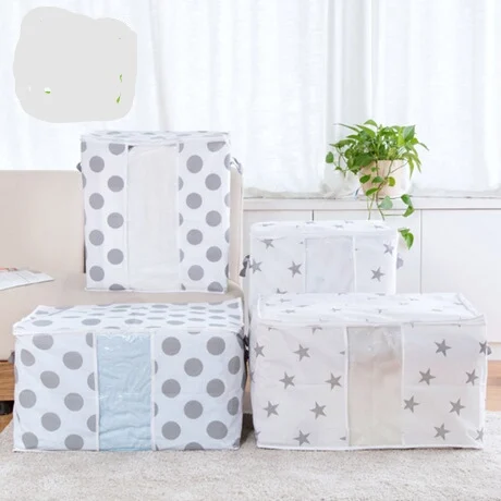 Сумки для хранения шкаф organizador sac rangement vetement сумка одежды нетканое Одеяло