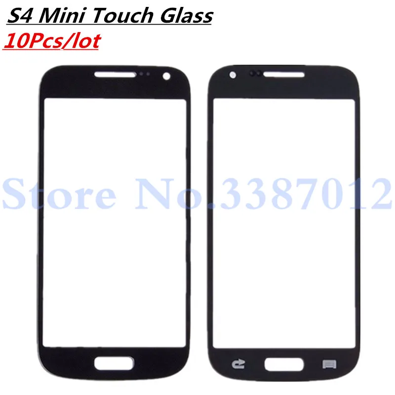 10 шт./лот сенсорный ЖК экран для Samsung Galaxy S4 Mini i9190 i9195 i9192 запасные части внешнее