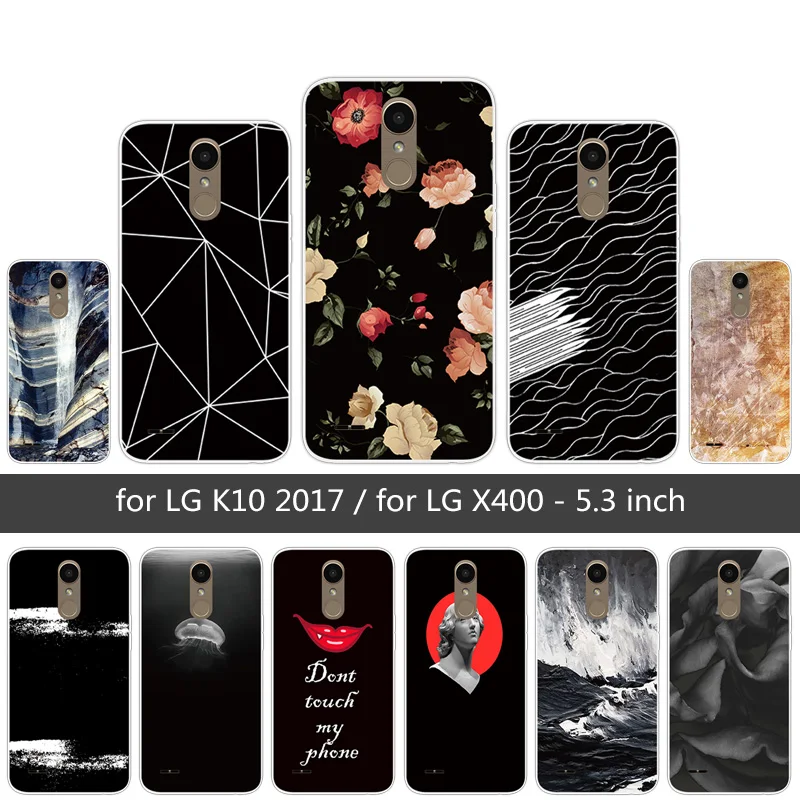 Мягкий ТПУ силиконовый чехол для LG K10 необычный k10 k 10 сумка мобильного телефона