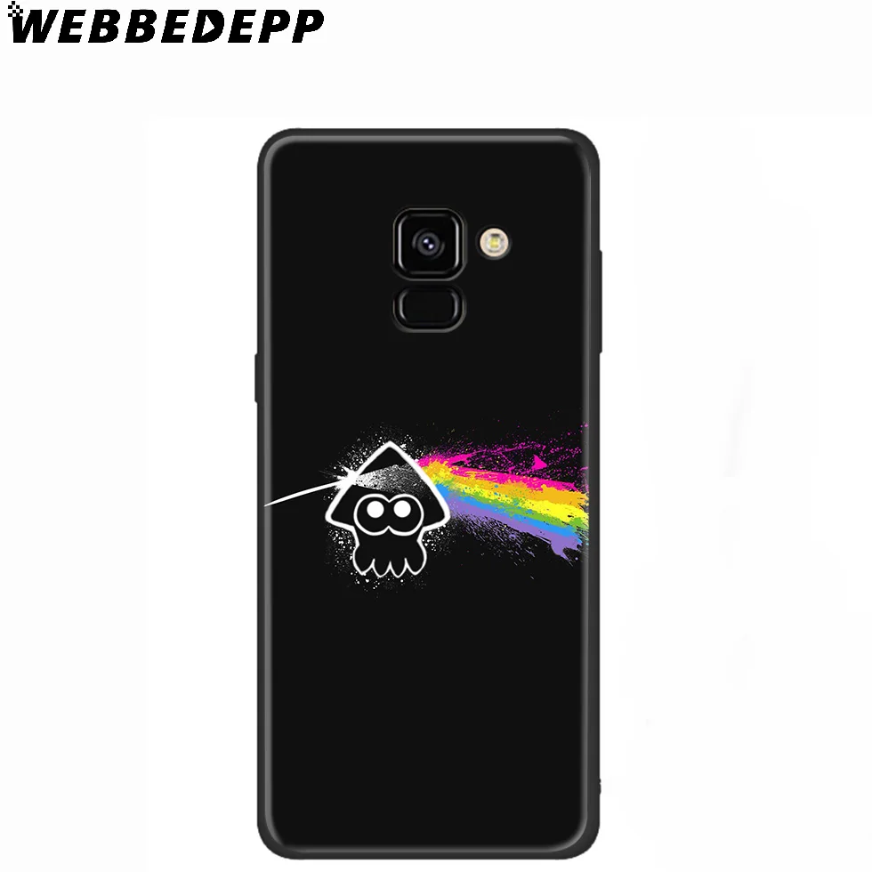 WEBBEDEPP Splatoon 2 Грибная девочка силиконовый чехол для Samsung Galaxy A3 A5 A6 A7 A8 A9 A10 A20 A30 A40 A50 A70