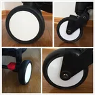 Детская коляска BABYYOYA, передние колеса, резиновое колесо, аксессуары для коляски с инструментами