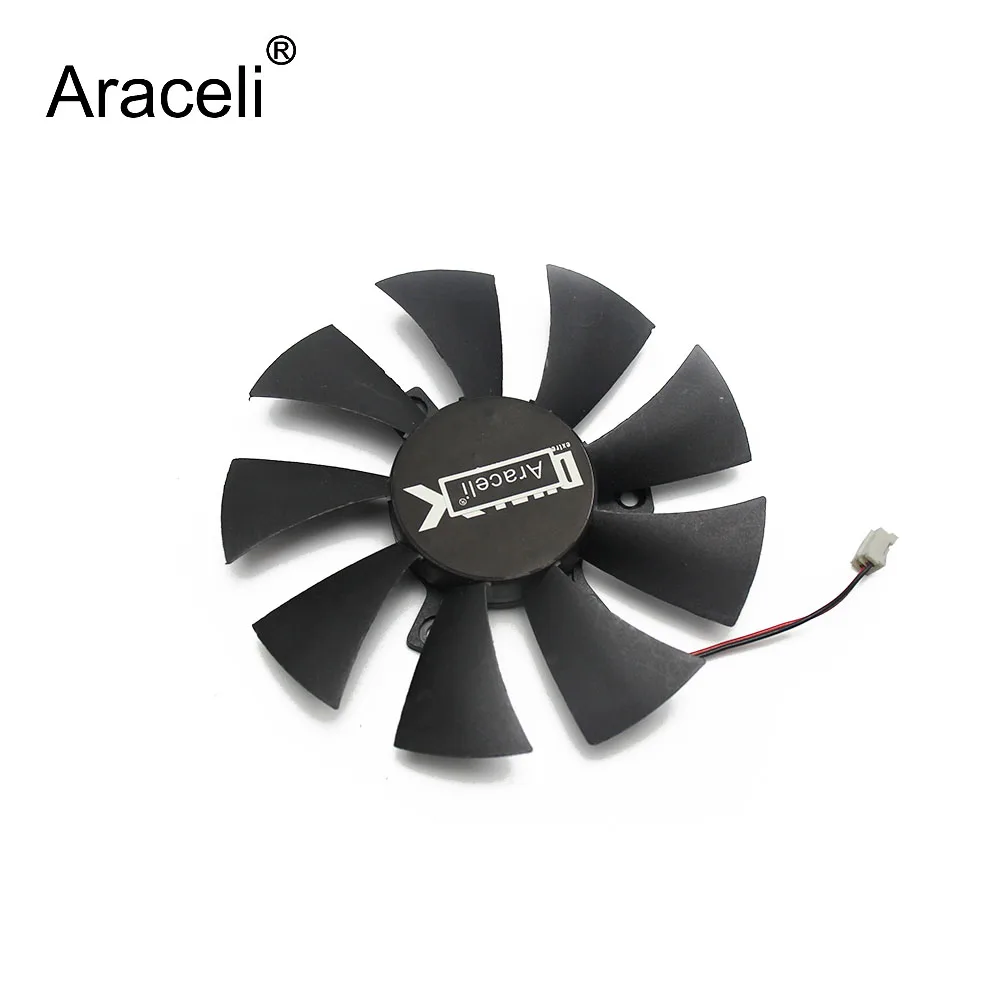 

GA91O2H 12V 0.35A 2Wire 2Pin Graphics Card Cooler Cooling Fan