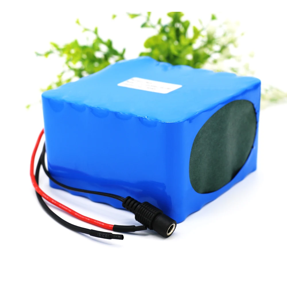 

KLUOSI 12V Battery High Power 3S12P 11.1V12.6V30Ah Lithium Ion Battery Pack with 60A Balance BMS for Inverter /Sightseeing Car
