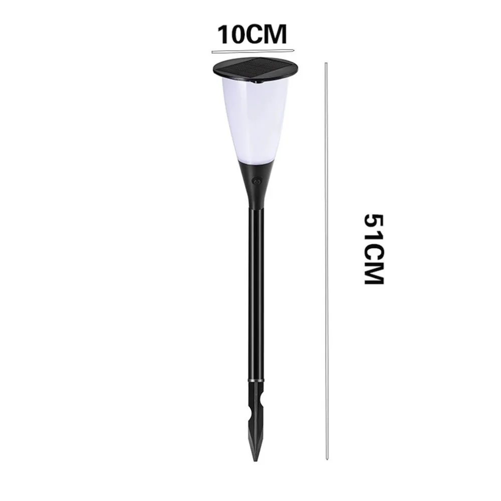 ICOCO солнечные пламени мерцающего светодио дный свет Водонепроницаемый 102 Torch Light с