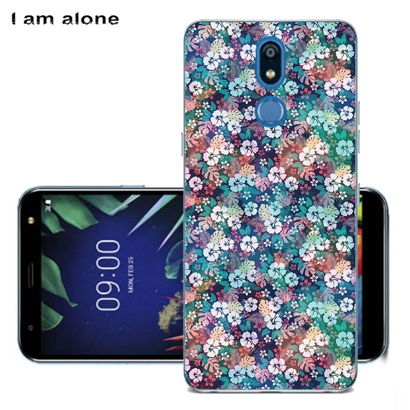 Чехлы для телефонов I am alone для LG K40 5,7 дюйма, термополиуретановые чехлы с милым рисунком, модные чехлы для LG K40