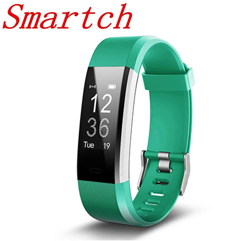 Smartch Спорт умный Браслет для запуска и ездить Mutil режим тренировки трекер ID115 плюс