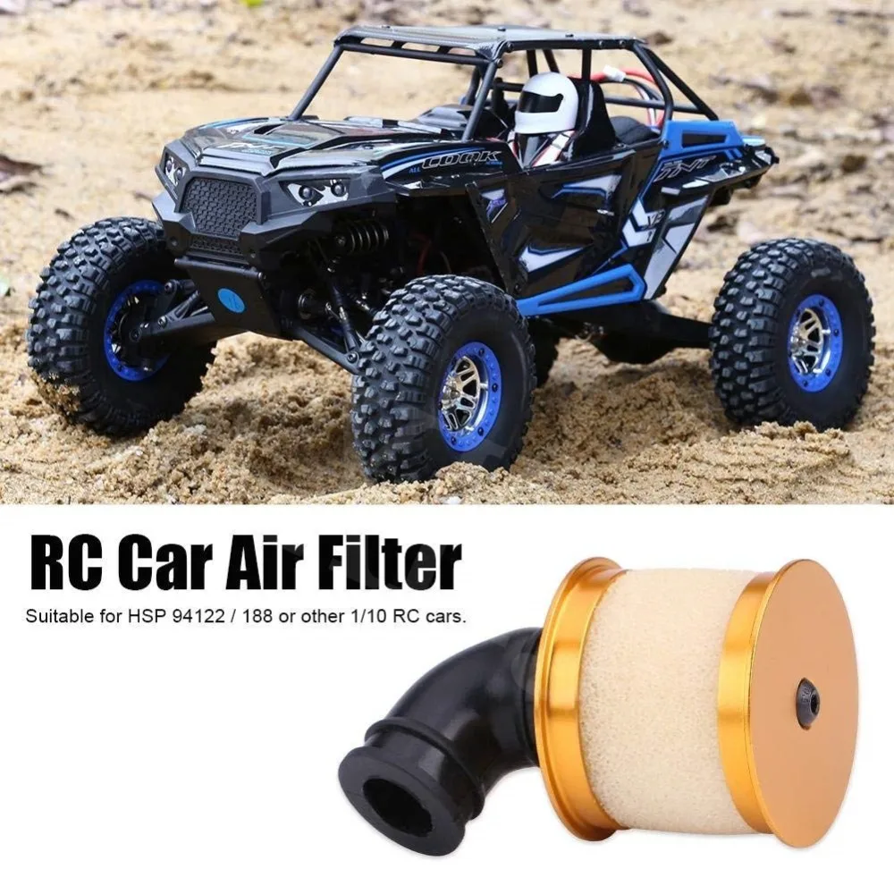 AXHJ HSP 04104 алюминиевый воздушный фильтр для Nitro Enigine 1:10 Upgrate запчастей RC автомобилей