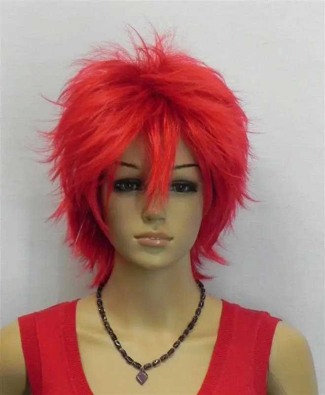 Мода парик новые сексуальные женские короткий красный парики а . jf018|short red wig|red