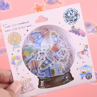 18 sets1 lot stationery stickers japanese style cute planet decorative mobile stickers scrapbooking diy craft stickers