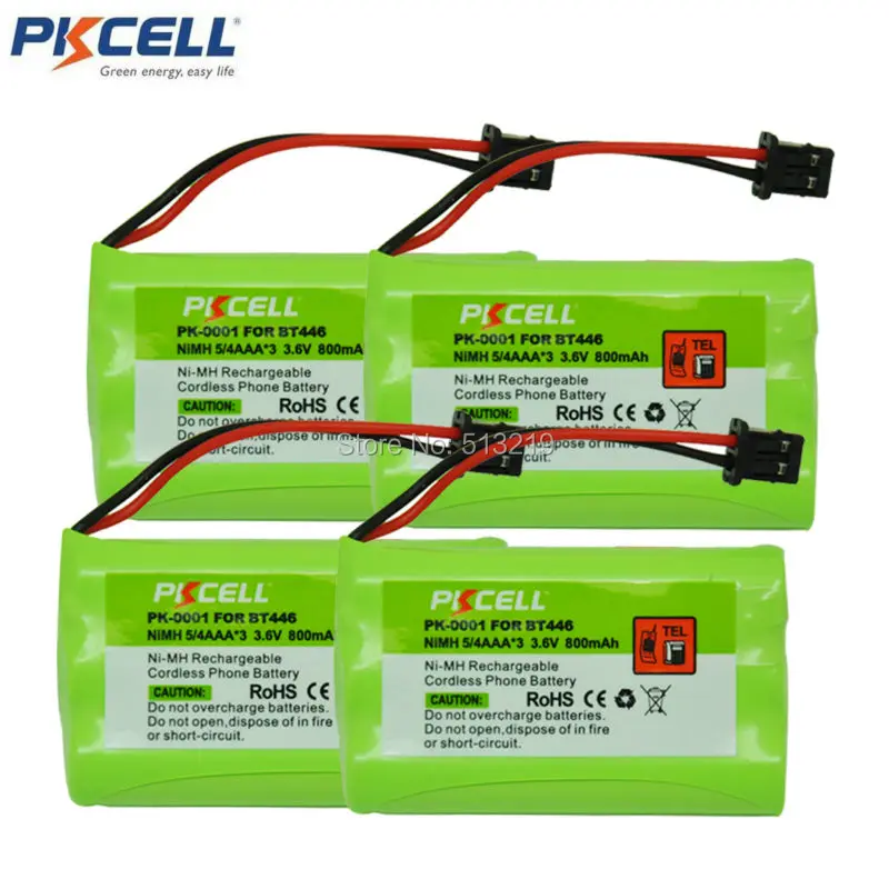 4x5/4AAA * 3 6 V NiMH аккумуляторы для беспроводного телефона BT446 BT598 DCX700 DCX730 TRU446 TRU446-2 TRU448