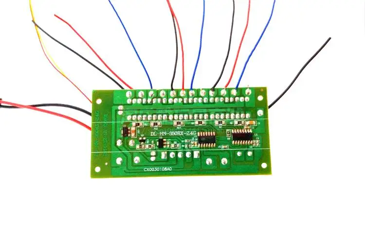 1350 1550 receiver YUKALA Huina 1310/1350/1510/1520/1530/1540/1550/1560 \ Радиоуправляемый экскаватор запчасти Радиоконтроллер/приемник доска/завод деталя радиосистема/Переключение трека - Цвет: 1350 1550 receiver