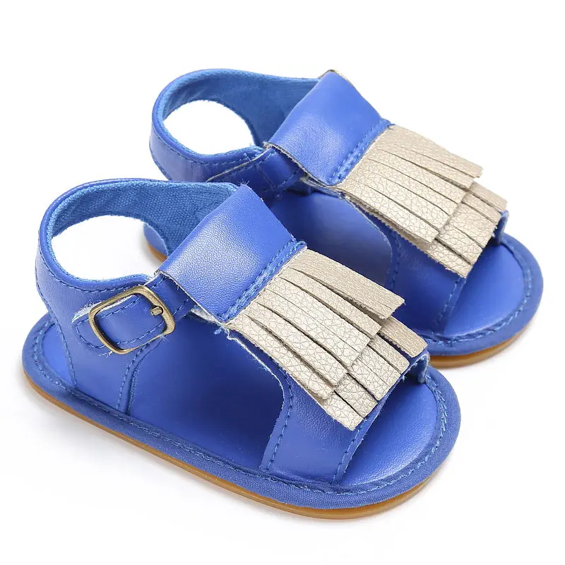 

Baby Girls First Walkers Tassel Soft Non-slip Crib Shoes Moccasin 0-18M baby boy sandals