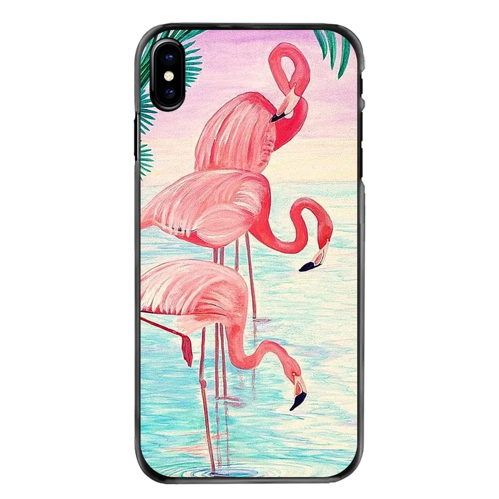 For LG G6 L90 V20 Nexus 5X 6P K10 Moto E E2 E3 G G2 G3 G4 G5 PLUS X2 Play Phone Case Dancing flamingo Flower Stripe Pink Collage |