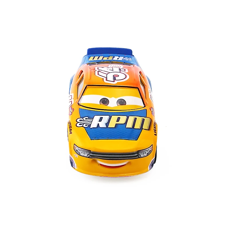 Disney Pixar Cars 3 № 64 Брюс Миллер гонщик металла литья под давлением игрушечный