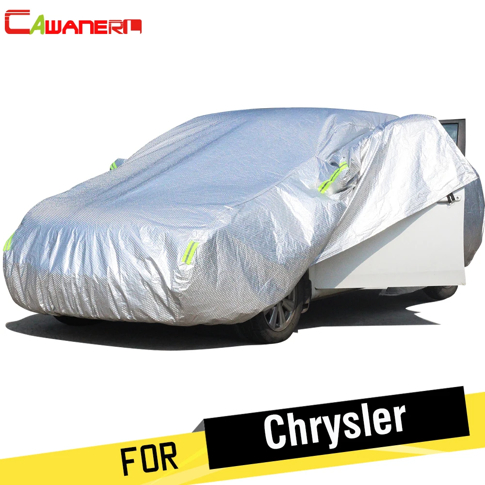 Cawanerl Cotton Car Cover Sun Snow Hail Rain Protection Cover For Chrysler Town & Country Crossfire Avenger Pacifica Sundance