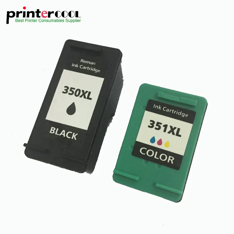 einkshop 350xl 351xl Refilled Ink Cartridge Replacement for HP 350 XL 351 Photosmart C4200 C4480 C4580 C4380 C4400 C5200 | Компьютеры и