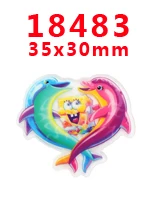PR18483 Новое поступление 30 шт./партия смолы flatback пробки для бутылок Снэк плоские изделия для DIY украшения телефона PR18401 - Цвет: PR18483